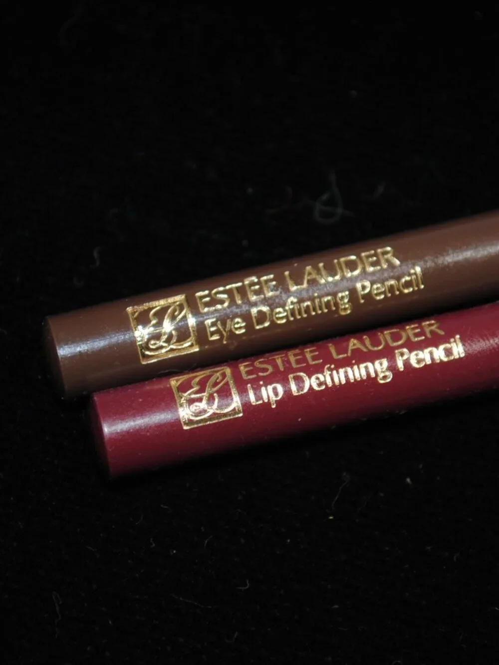 Set of 2 Vintage Estee Lauder Lip Defining Pencils 2 Wineberry & 13 Brown Velvet